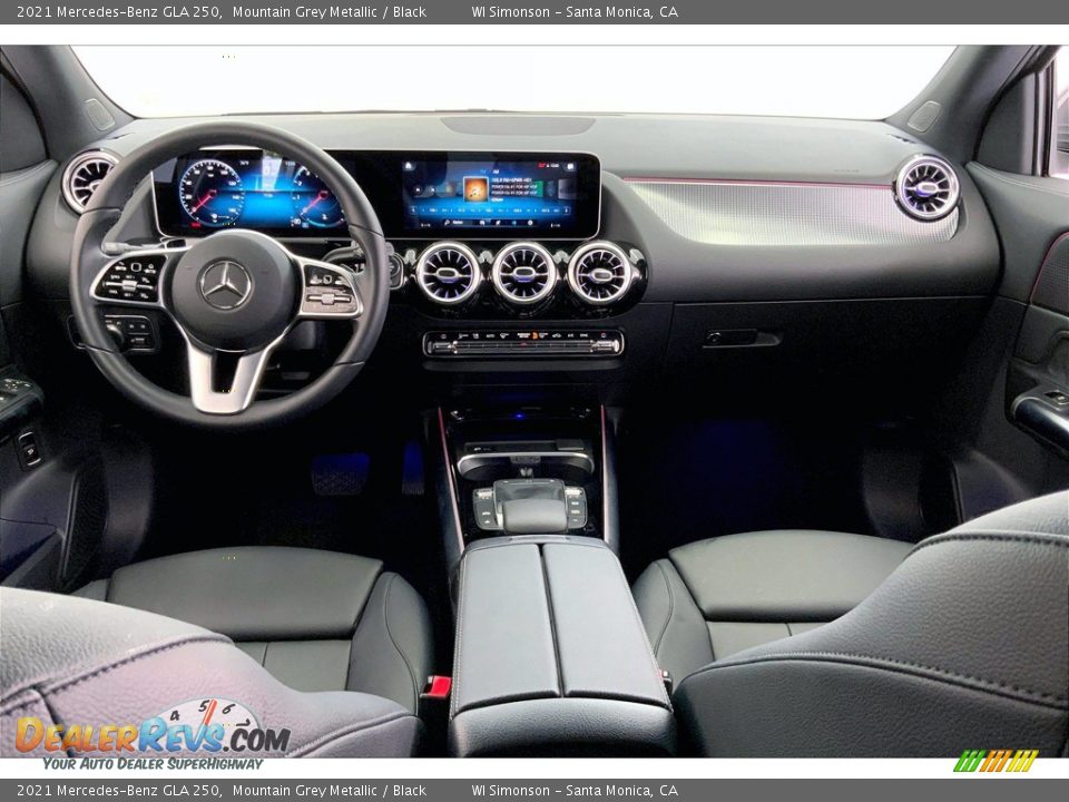 2021 Mercedes-Benz GLA 250 Mountain Grey Metallic / Black Photo #15