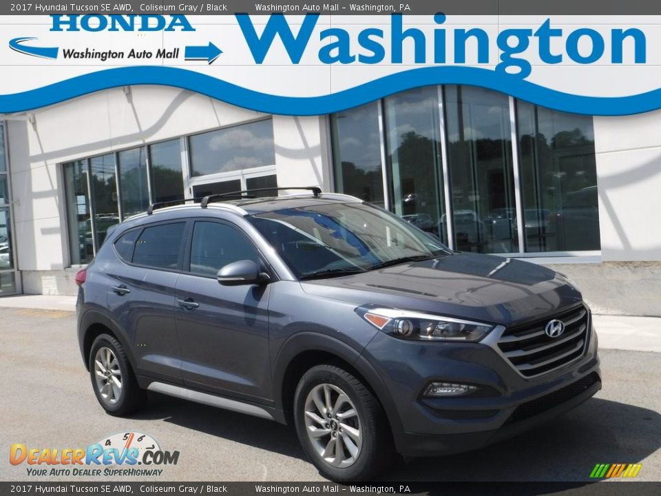 2017 Hyundai Tucson SE AWD Coliseum Gray / Black Photo #1