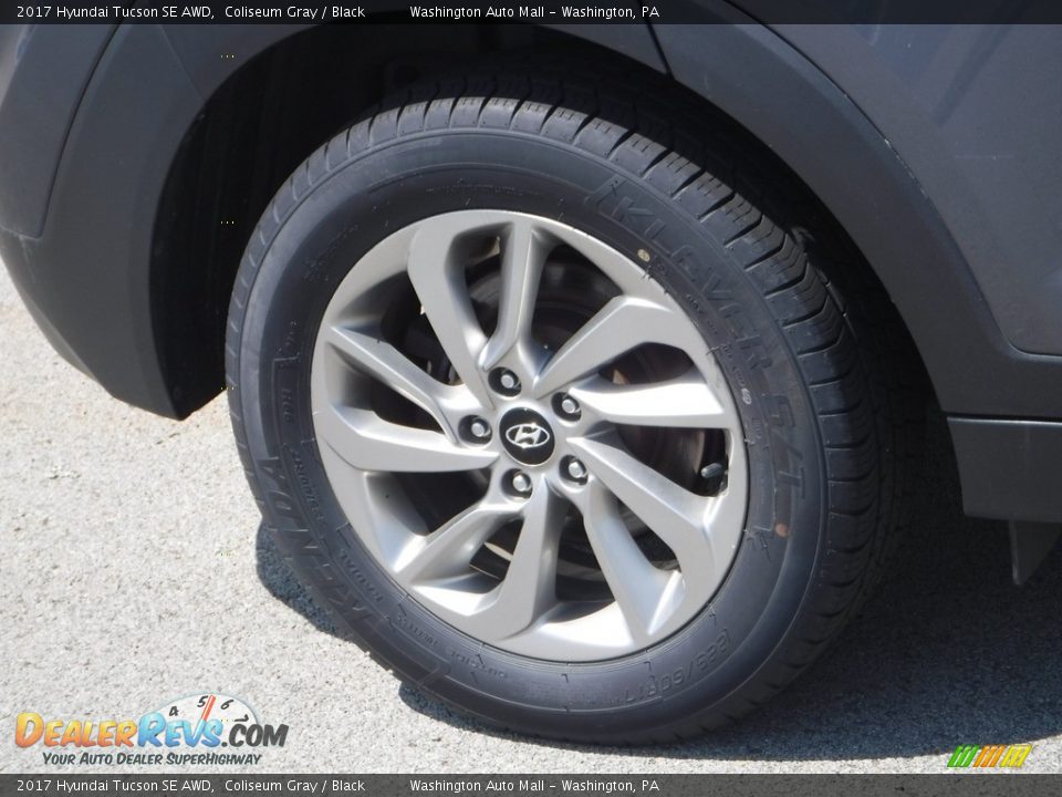 2017 Hyundai Tucson SE AWD Coliseum Gray / Black Photo #3