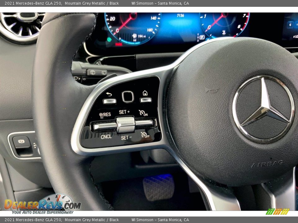 2021 Mercedes-Benz GLA 250 Mountain Grey Metallic / Black Photo #21