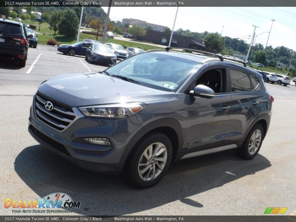 2017 Hyundai Tucson SE AWD Coliseum Gray / Black Photo #6