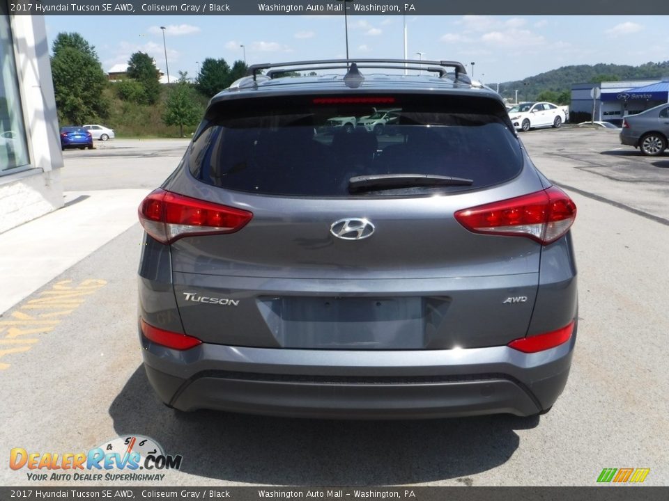 2017 Hyundai Tucson SE AWD Coliseum Gray / Black Photo #9