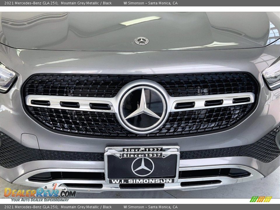 2021 Mercedes-Benz GLA 250 Mountain Grey Metallic / Black Photo #29