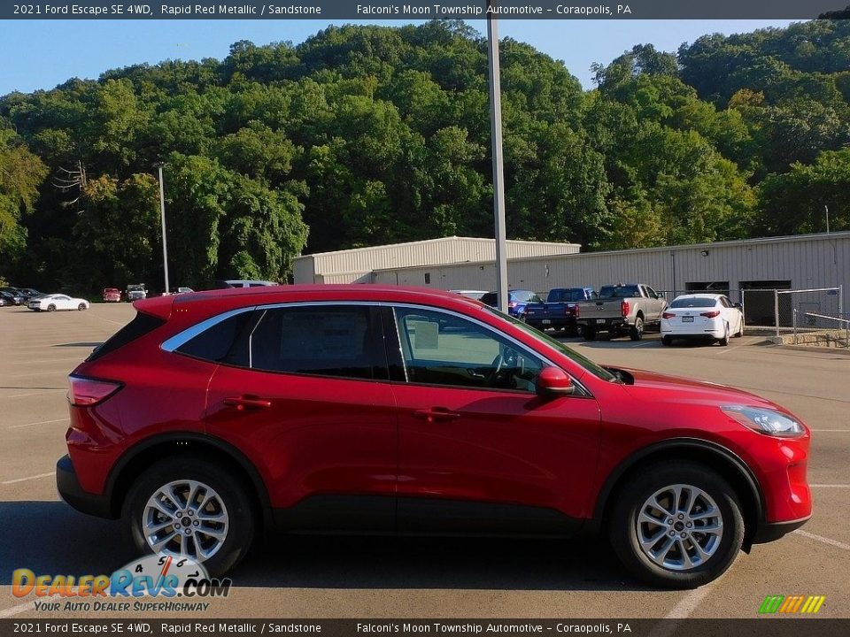 2021 Ford Escape SE 4WD Rapid Red Metallic / Sandstone Photo #1