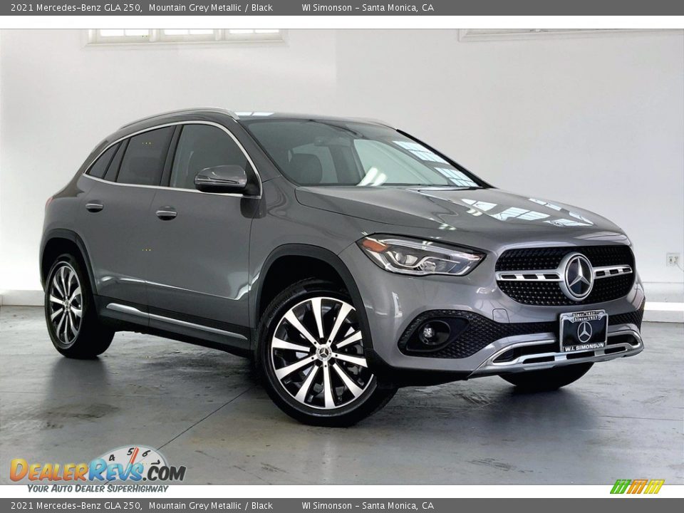 2021 Mercedes-Benz GLA 250 Mountain Grey Metallic / Black Photo #33