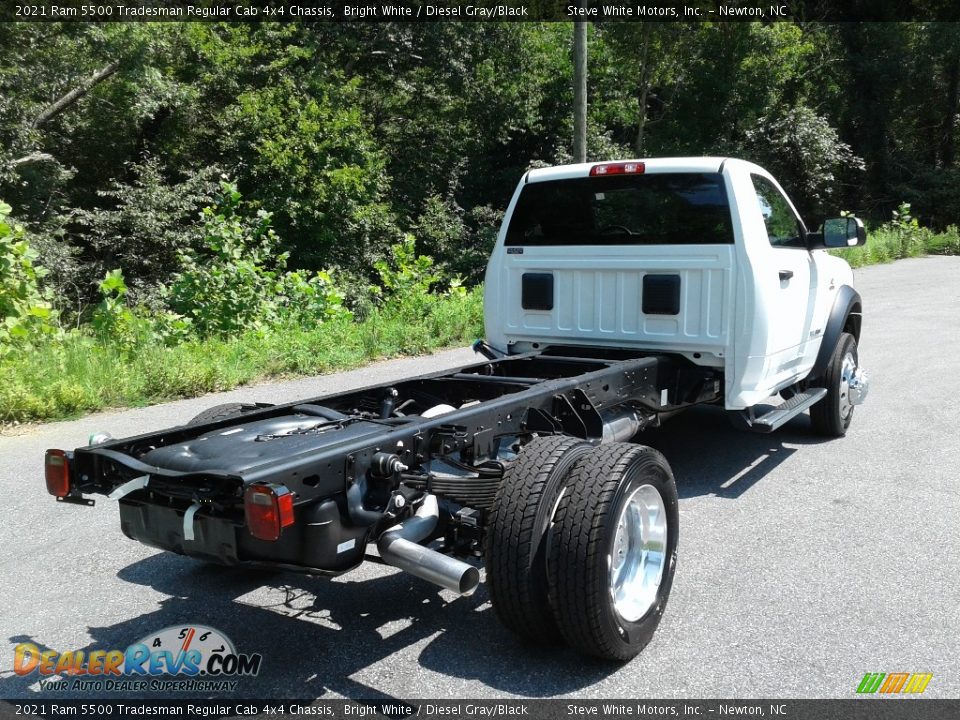 2021 Ram 5500 Tradesman Regular Cab 4x4 Chassis Bright White / Diesel Gray/Black Photo #6