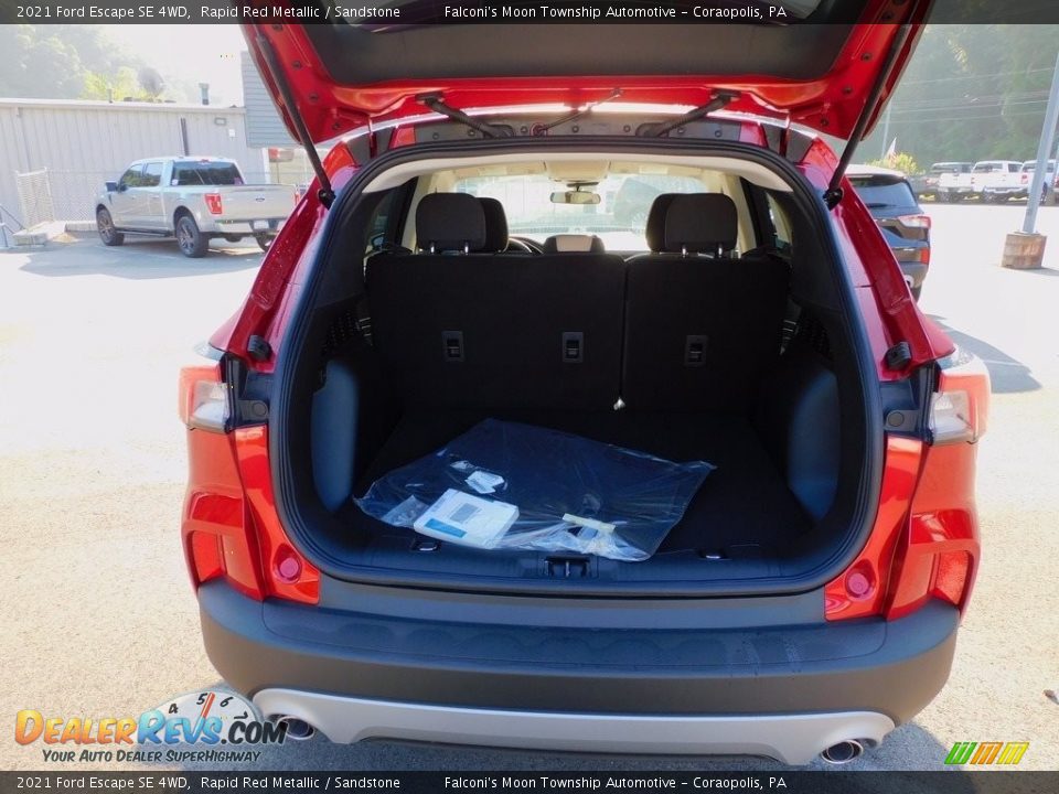 2021 Ford Escape SE 4WD Rapid Red Metallic / Sandstone Photo #4