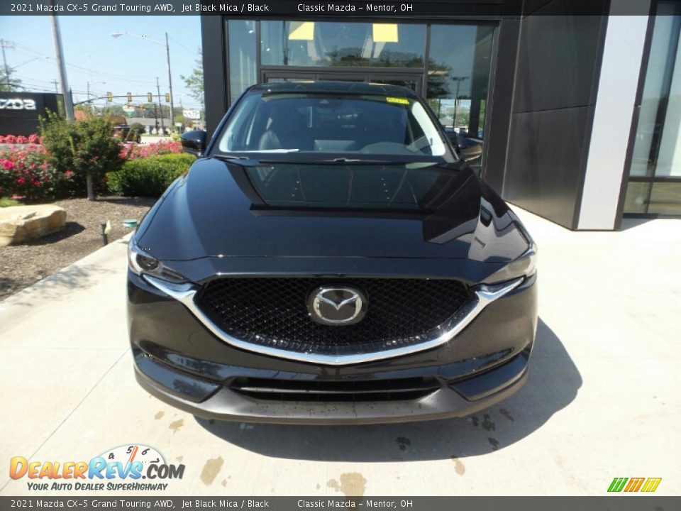 2021 Mazda CX-5 Grand Touring AWD Jet Black Mica / Black Photo #2