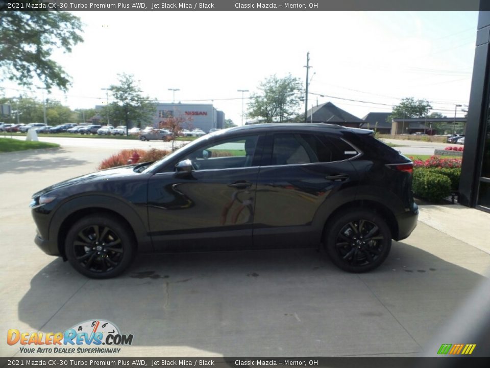 2021 Mazda CX-30 Turbo Premium Plus AWD Jet Black Mica / Black Photo #6