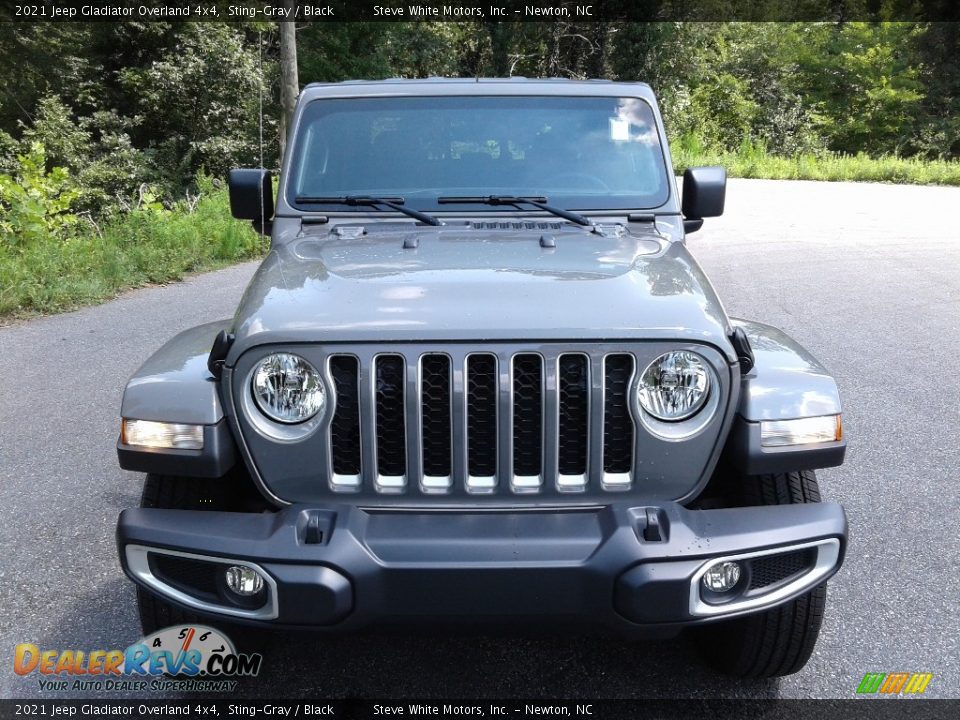 2021 Jeep Gladiator Overland 4x4 Sting-Gray / Black Photo #3