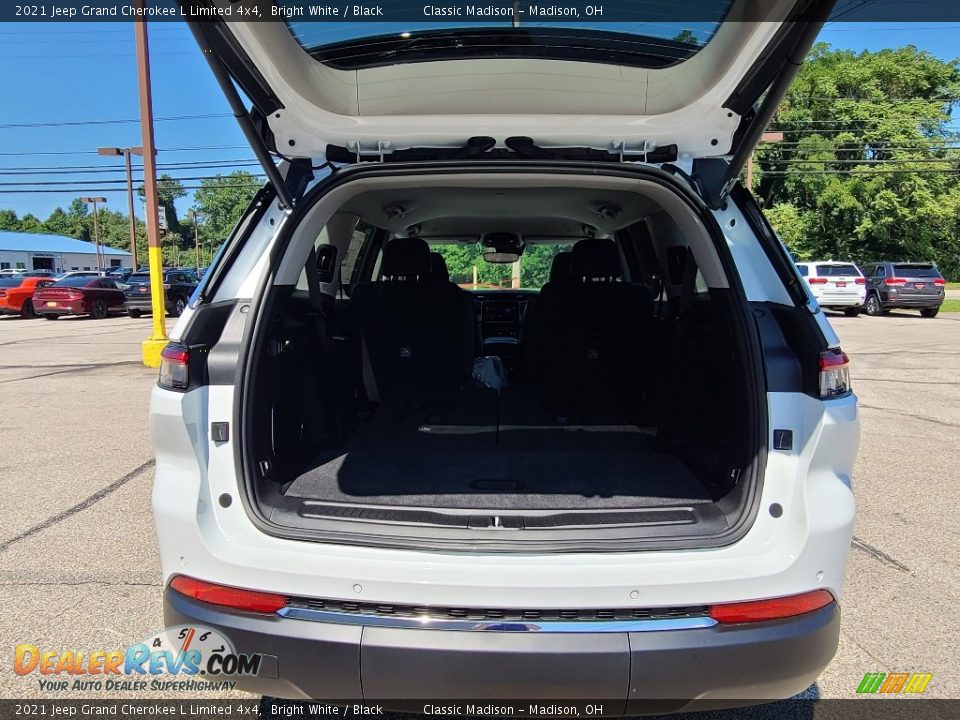 2021 Jeep Grand Cherokee L Limited 4x4 Bright White / Black Photo #7
