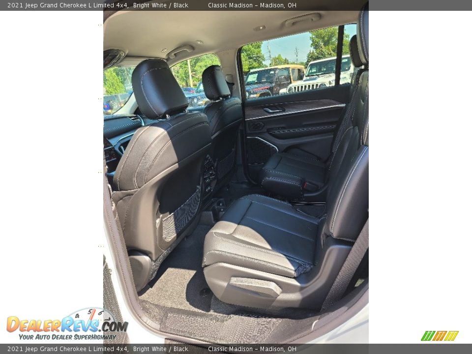 2021 Jeep Grand Cherokee L Limited 4x4 Bright White / Black Photo #10