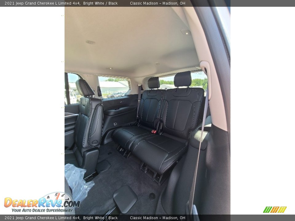 2021 Jeep Grand Cherokee L Limited 4x4 Bright White / Black Photo #11