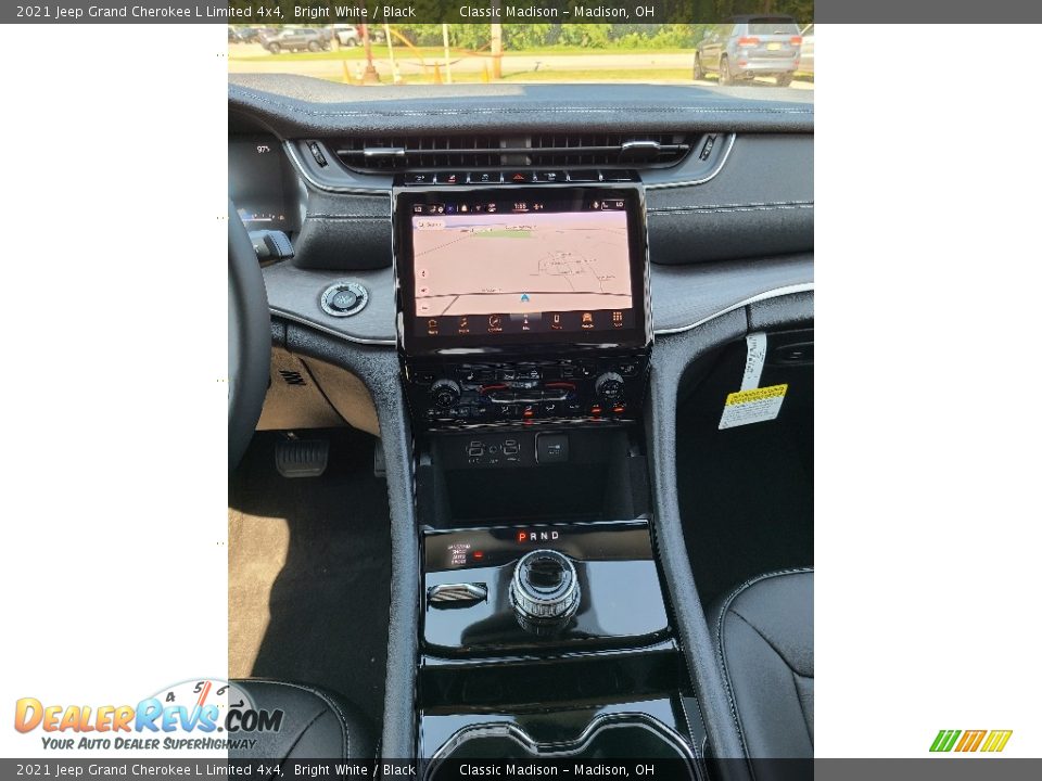2021 Jeep Grand Cherokee L Limited 4x4 Bright White / Black Photo #14