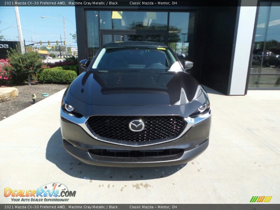 2021 Mazda CX-30 Preferred AWD Machine Gray Metallic / Black Photo #2