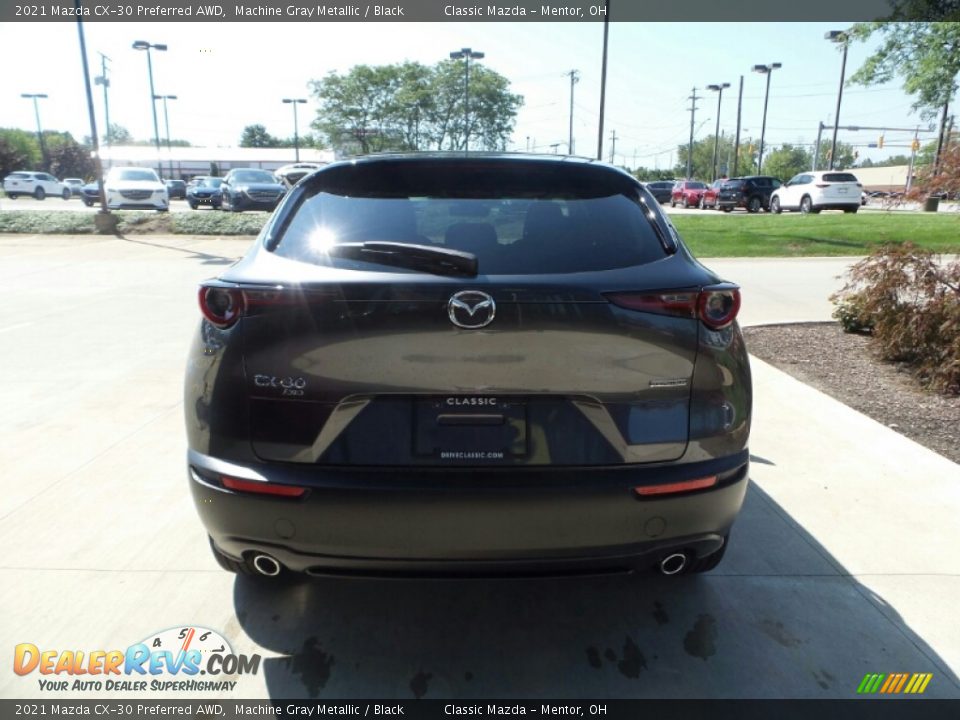 2021 Mazda CX-30 Preferred AWD Machine Gray Metallic / Black Photo #5