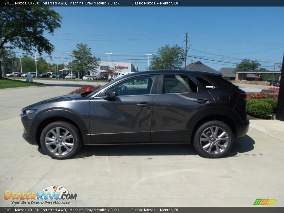 2021 Mazda CX-30 Preferred AWD Machine Gray Metallic / Black Photo #6