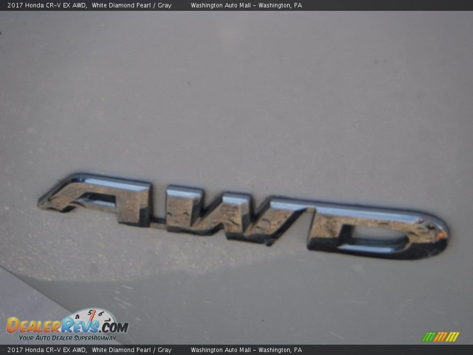 2017 Honda CR-V EX AWD White Diamond Pearl / Gray Photo #11