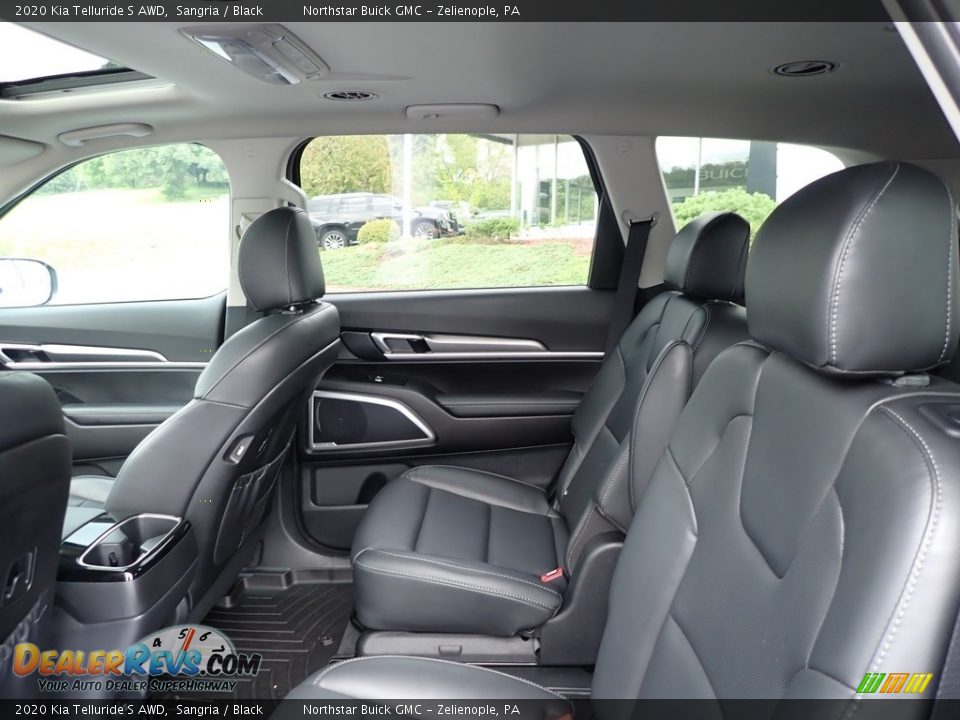 Rear Seat of 2020 Kia Telluride S AWD Photo #16