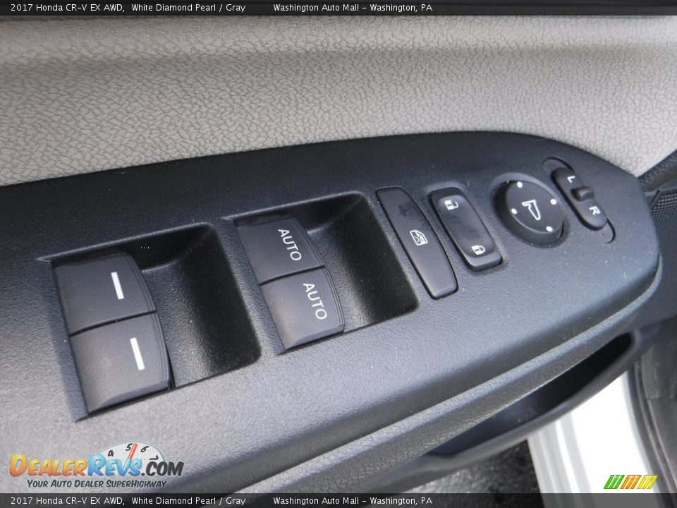 2017 Honda CR-V EX AWD White Diamond Pearl / Gray Photo #13