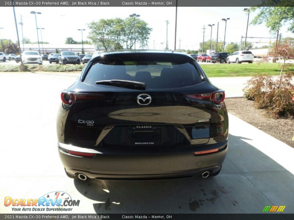 2021 Mazda CX-30 Preferred AWD Jet Black Mica / Black Photo #5