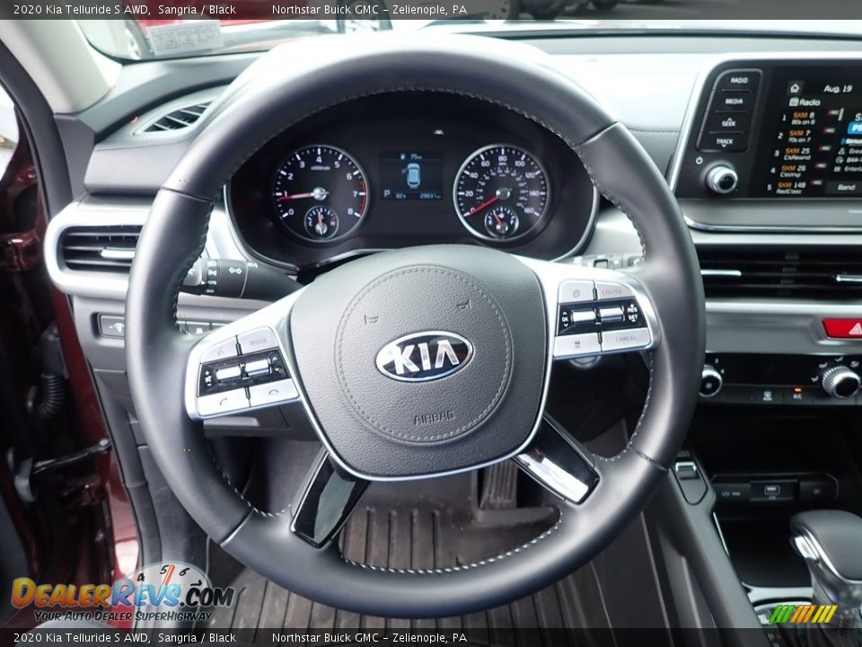 2020 Kia Telluride S AWD Steering Wheel Photo #21