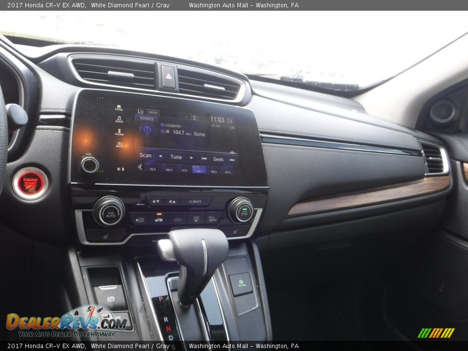 2017 Honda CR-V EX AWD White Diamond Pearl / Gray Photo #18