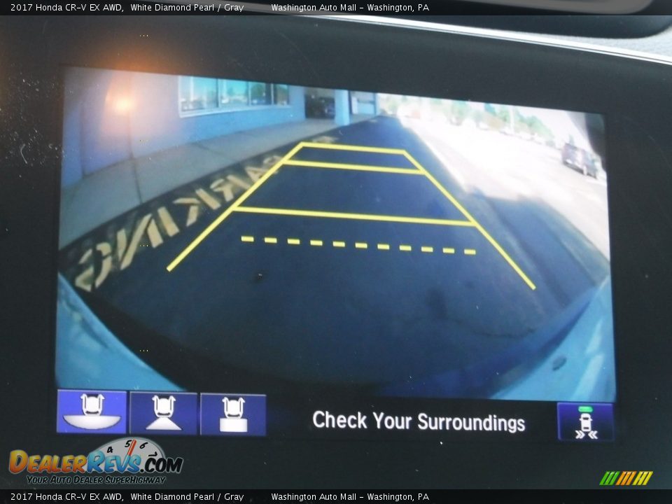 2017 Honda CR-V EX AWD White Diamond Pearl / Gray Photo #20