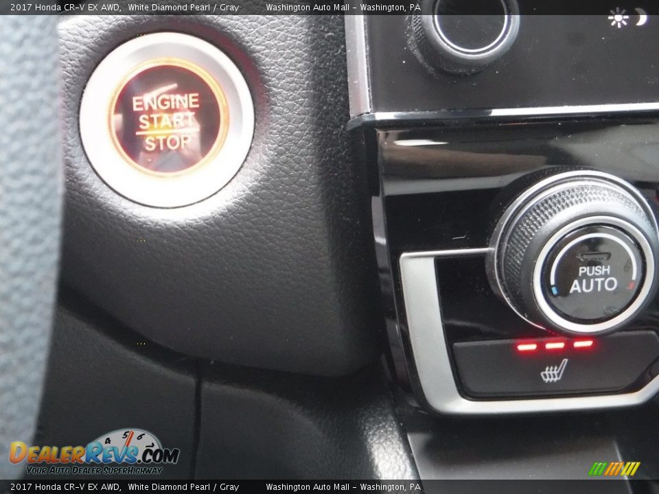 2017 Honda CR-V EX AWD White Diamond Pearl / Gray Photo #21
