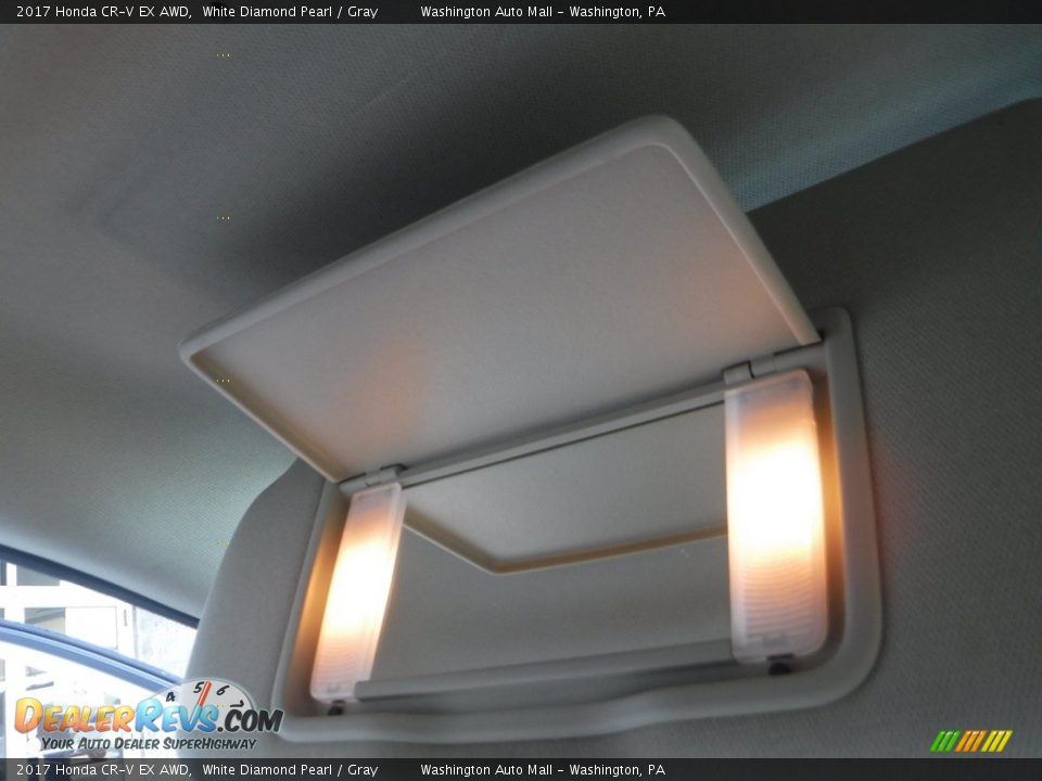 2017 Honda CR-V EX AWD White Diamond Pearl / Gray Photo #26