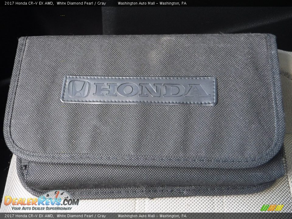 2017 Honda CR-V EX AWD White Diamond Pearl / Gray Photo #30
