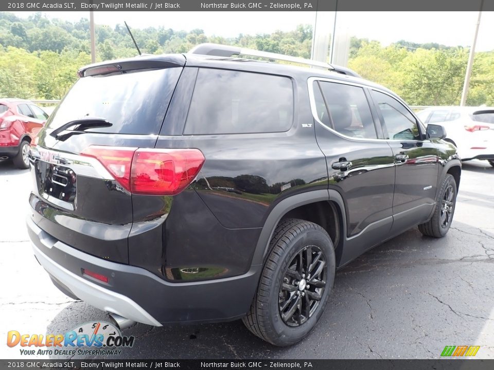 Ebony Twilight Metallic 2018 GMC Acadia SLT Photo #7