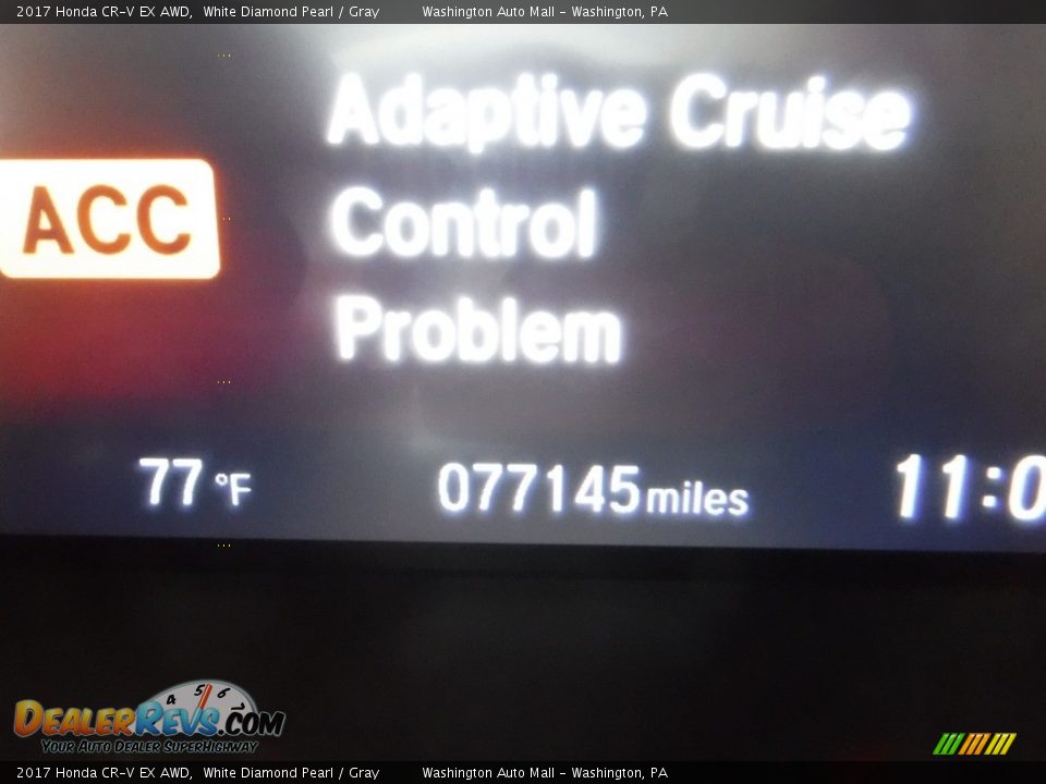 2017 Honda CR-V EX AWD White Diamond Pearl / Gray Photo #32