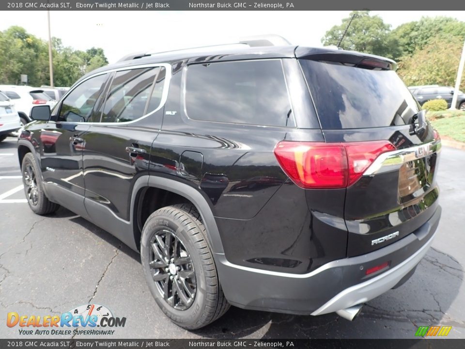 Ebony Twilight Metallic 2018 GMC Acadia SLT Photo #8