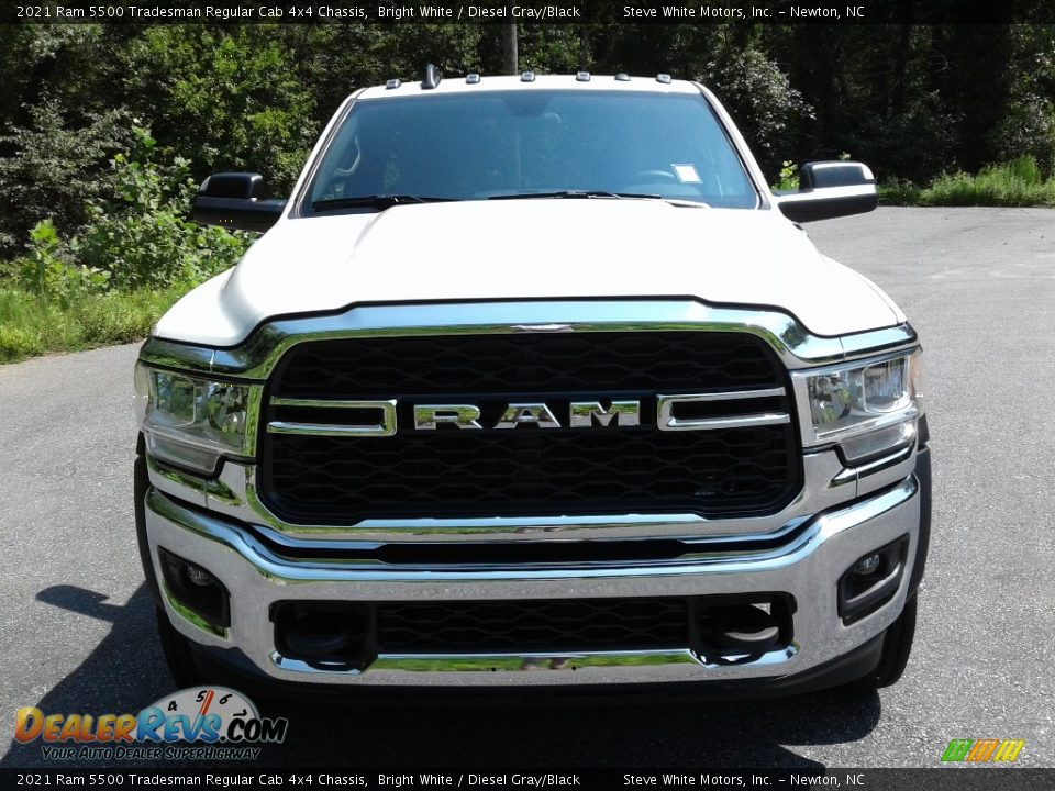 2021 Ram 5500 Tradesman Regular Cab 4x4 Chassis Bright White / Diesel Gray/Black Photo #3