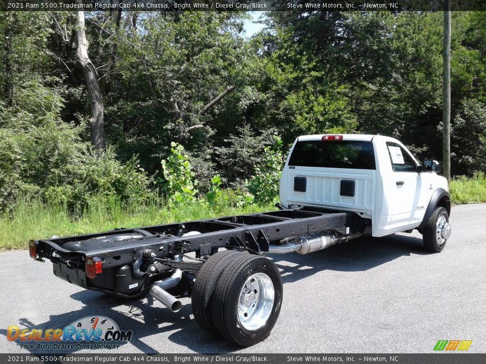 2021 Ram 5500 Tradesman Regular Cab 4x4 Chassis Bright White / Diesel Gray/Black Photo #6