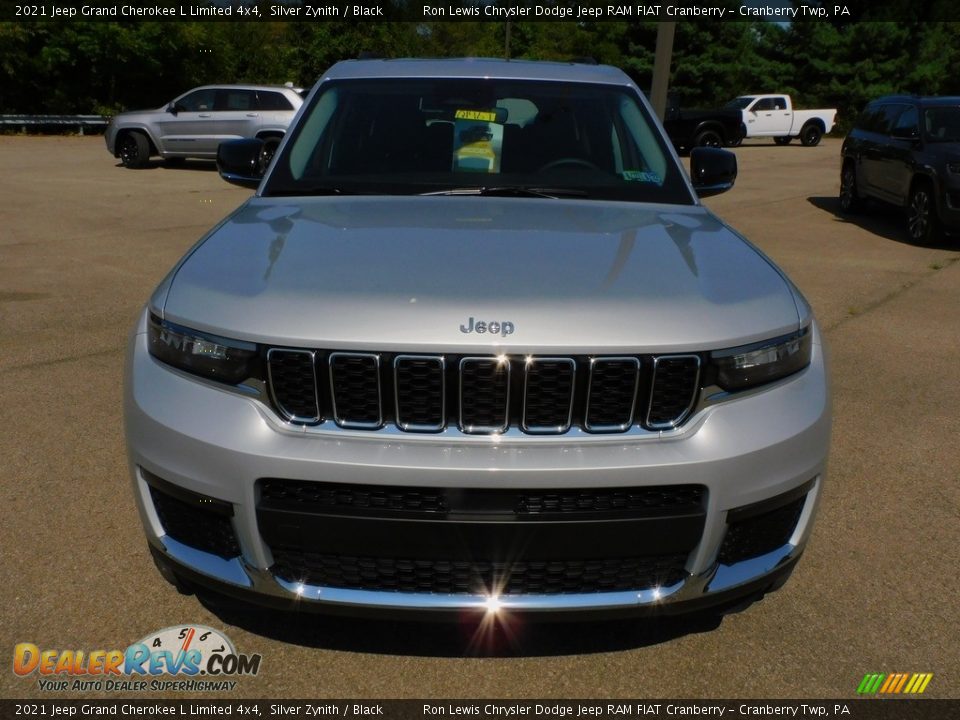 2021 Jeep Grand Cherokee L Limited 4x4 Silver Zynith / Black Photo #2