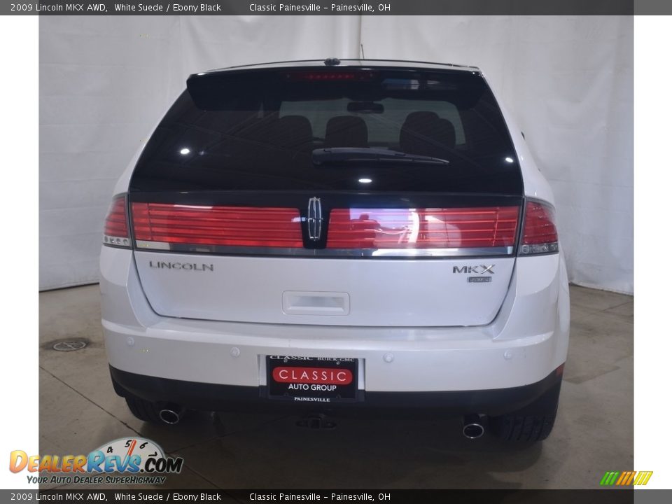 2009 Lincoln MKX AWD White Suede / Ebony Black Photo #3