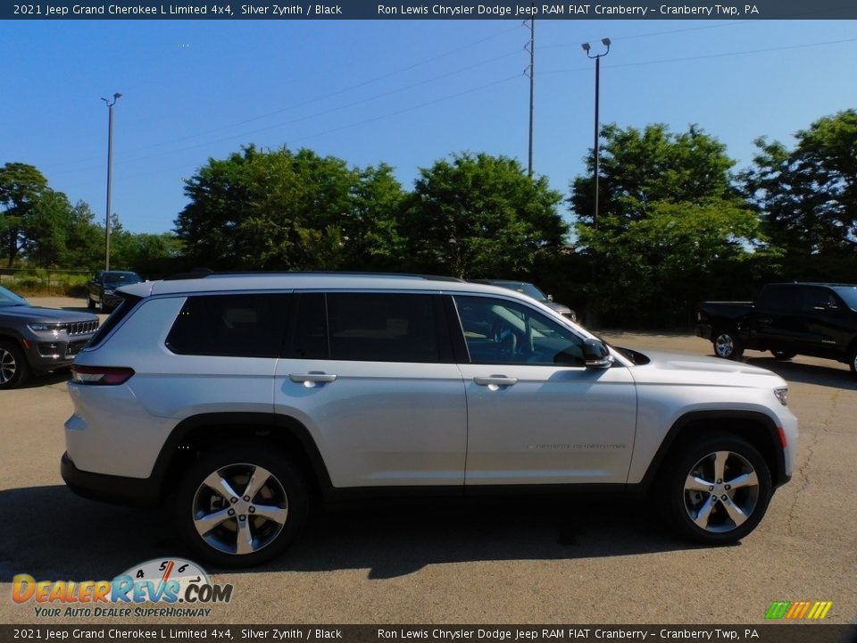 2021 Jeep Grand Cherokee L Limited 4x4 Silver Zynith / Black Photo #4