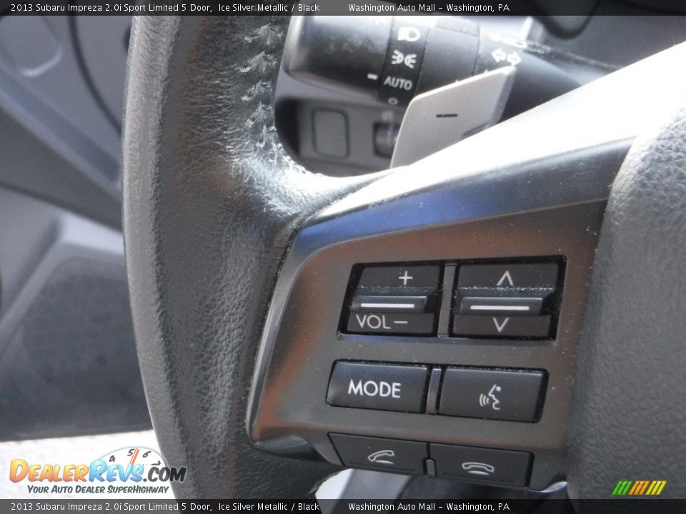 2013 Subaru Impreza 2.0i Sport Limited 5 Door Ice Silver Metallic / Black Photo #19