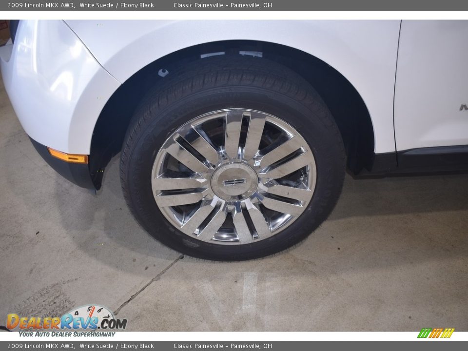 2009 Lincoln MKX AWD White Suede / Ebony Black Photo #5