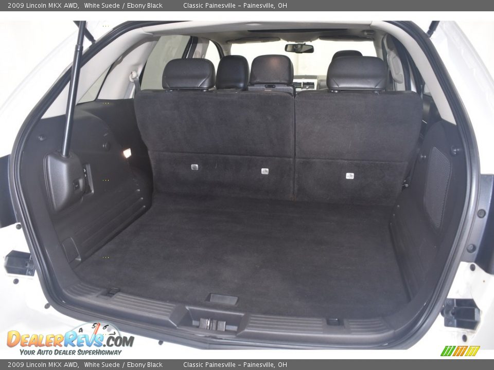 2009 Lincoln MKX AWD White Suede / Ebony Black Photo #10