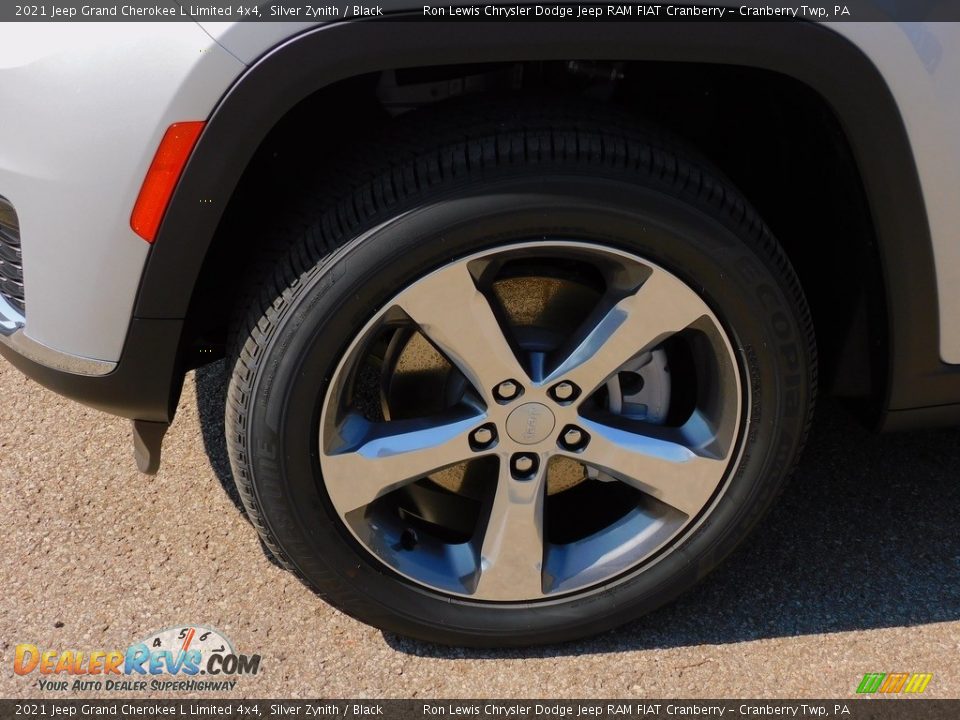 2021 Jeep Grand Cherokee L Limited 4x4 Silver Zynith / Black Photo #10
