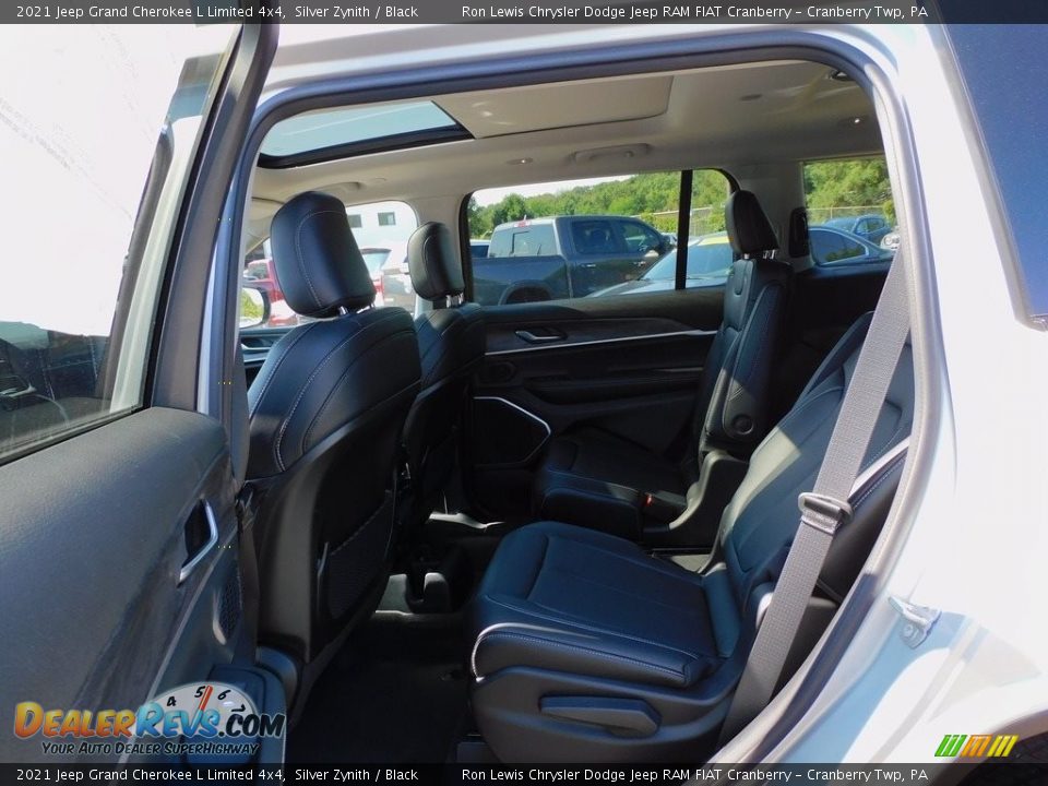 2021 Jeep Grand Cherokee L Limited 4x4 Silver Zynith / Black Photo #12