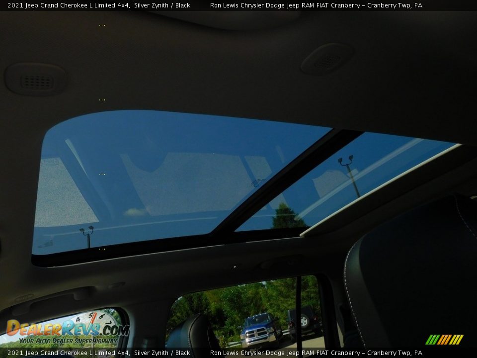 2021 Jeep Grand Cherokee L Limited 4x4 Silver Zynith / Black Photo #16