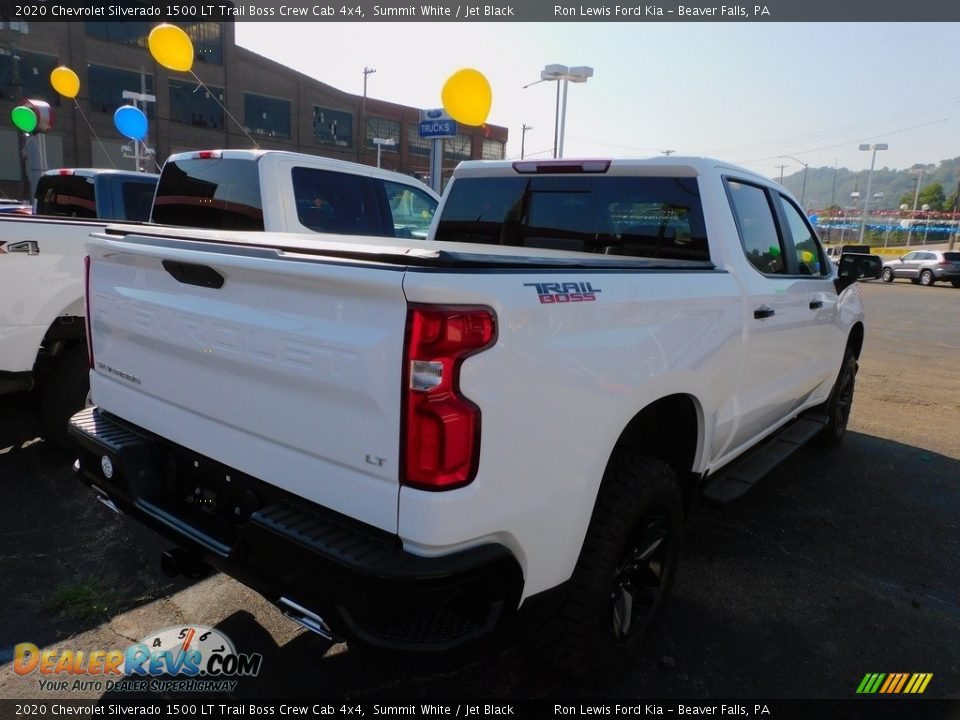 2020 Chevrolet Silverado 1500 LT Trail Boss Crew Cab 4x4 Summit White / Jet Black Photo #2