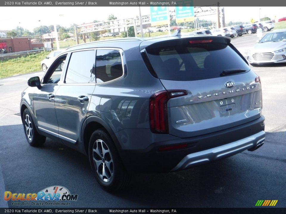 2020 Kia Telluride EX AWD Everlasting Silver / Black Photo #8