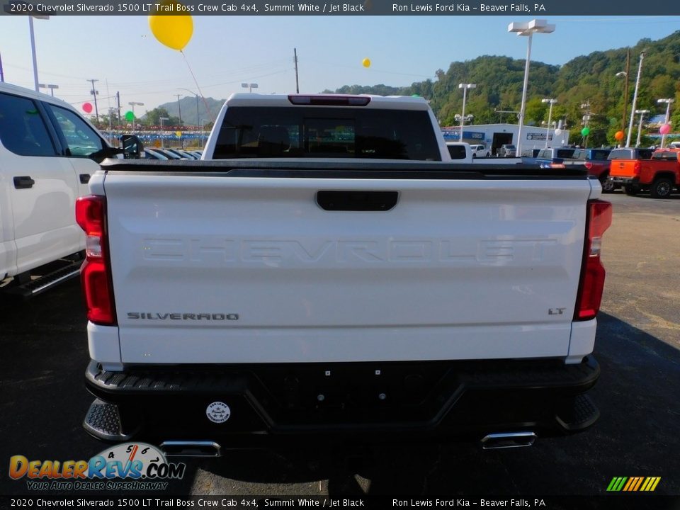 2020 Chevrolet Silverado 1500 LT Trail Boss Crew Cab 4x4 Summit White / Jet Black Photo #3