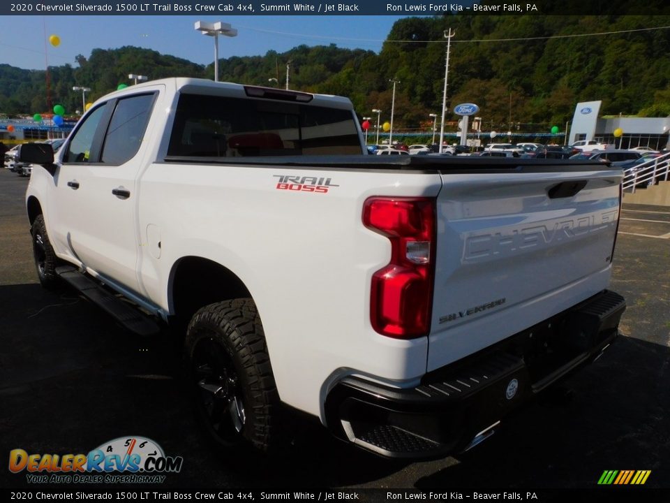 2020 Chevrolet Silverado 1500 LT Trail Boss Crew Cab 4x4 Summit White / Jet Black Photo #4