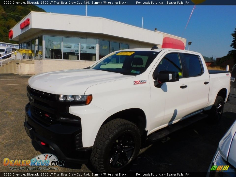 2020 Chevrolet Silverado 1500 LT Trail Boss Crew Cab 4x4 Summit White / Jet Black Photo #6